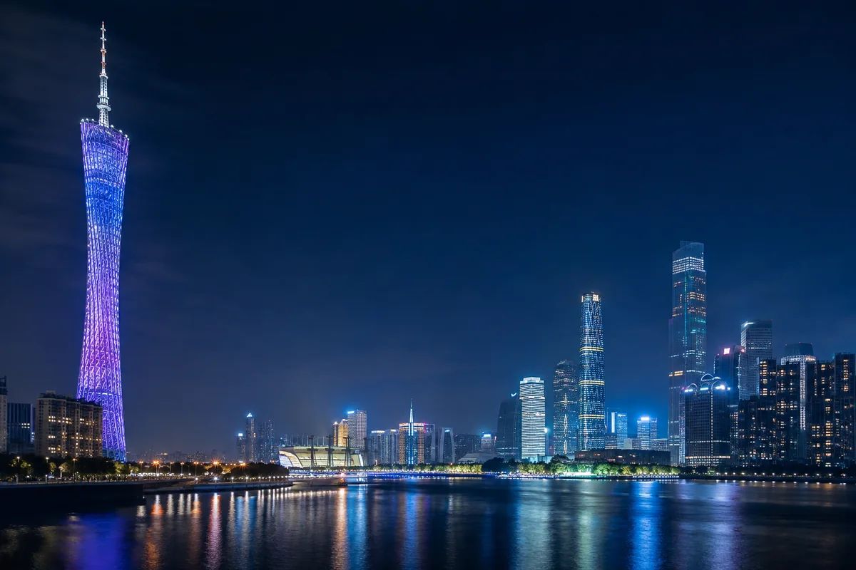 广州城市夜景